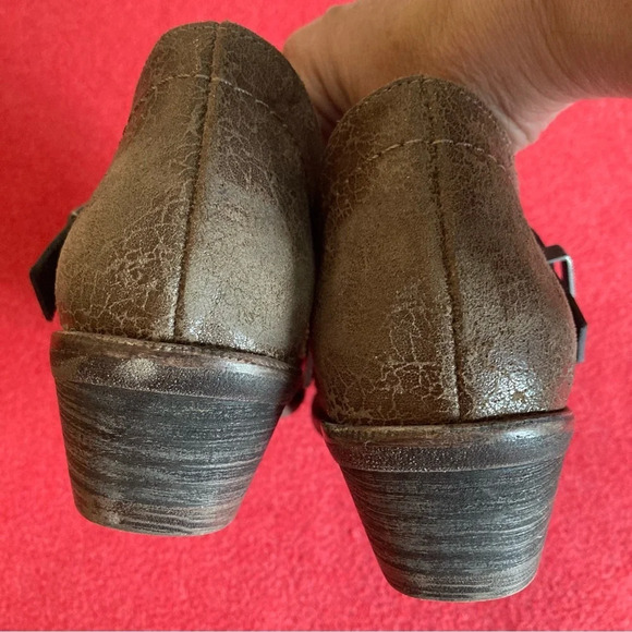 VERACRUZ Sz 39 Western Style Stacked Heel Made in  Spain Bohemian Ankle Boots - Picture 11 of 14